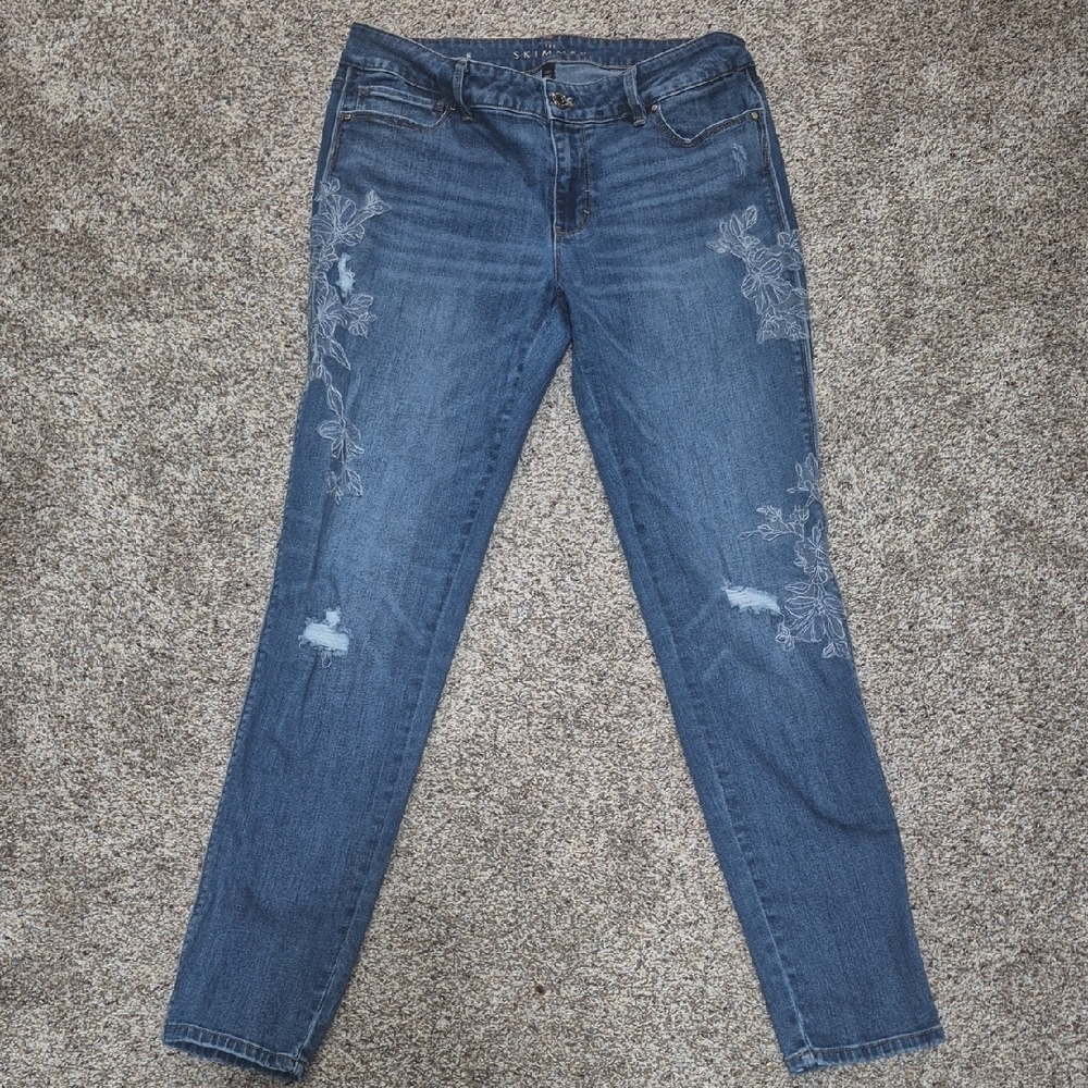White House Black Market Womens The Skimmer Jeans